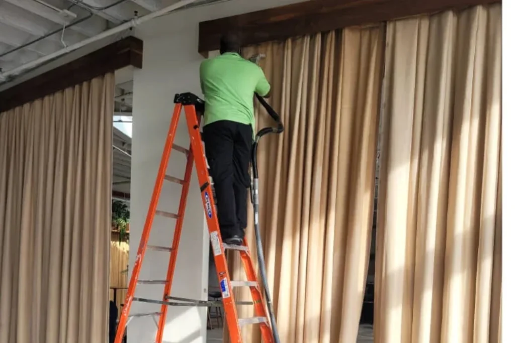 Commercial Drapery Cleaning