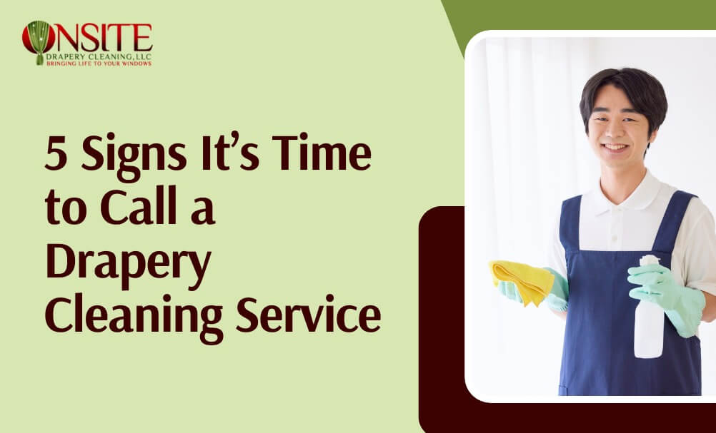 Drapery Cleaning Service